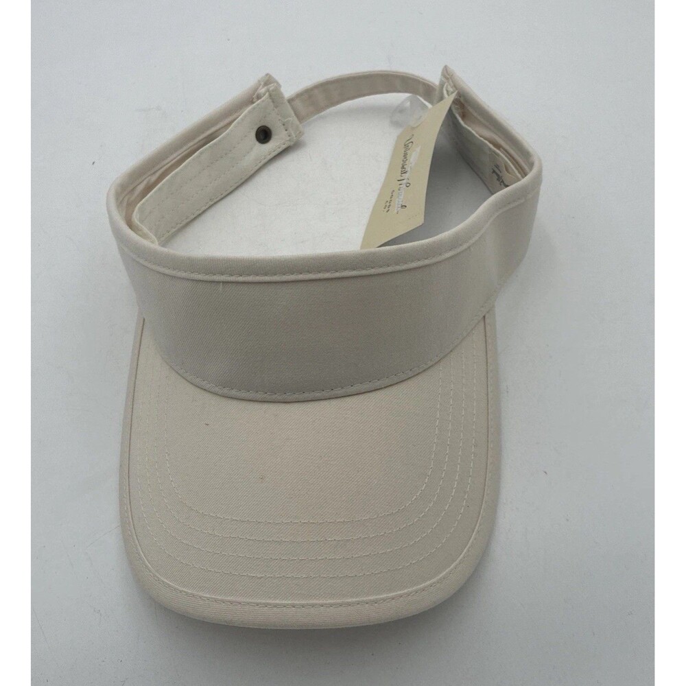 NWT Universal Threads Unisex Cream Visor Cap Hat Golf Tennis Pickleball One Size